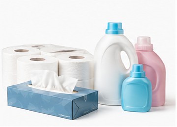 Tissues and detergents