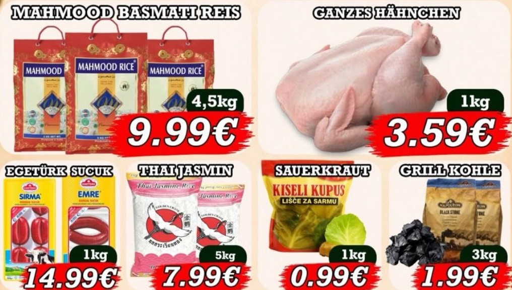 Aliman Markt weekly special offers